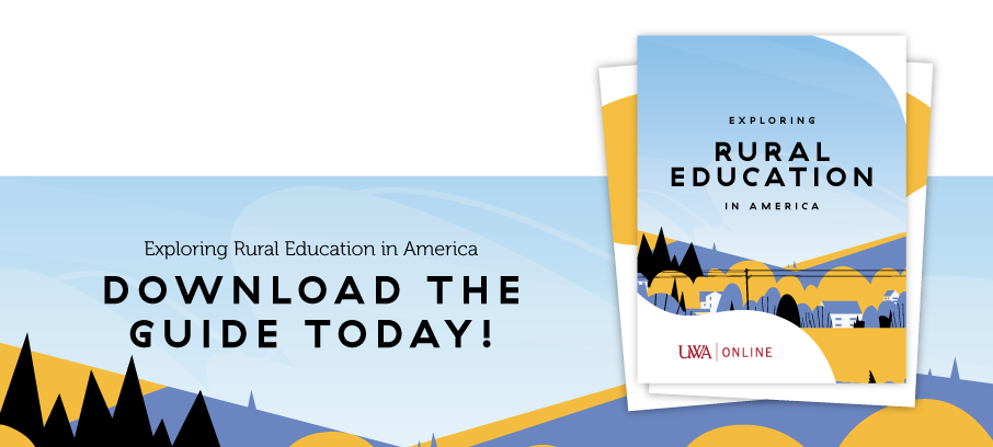 Call-to-action image "Exploring Rural Education in America: Download the Guide Today!"