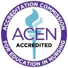 A C E N Accredited, Accreditation Commission for Education in Nursing